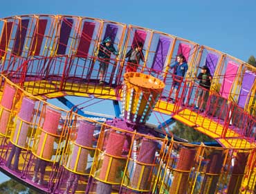 Fosters carnival Amusements Round Up ride