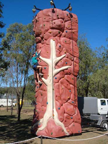 Rides 'N' Slides Rock Climbing Wall